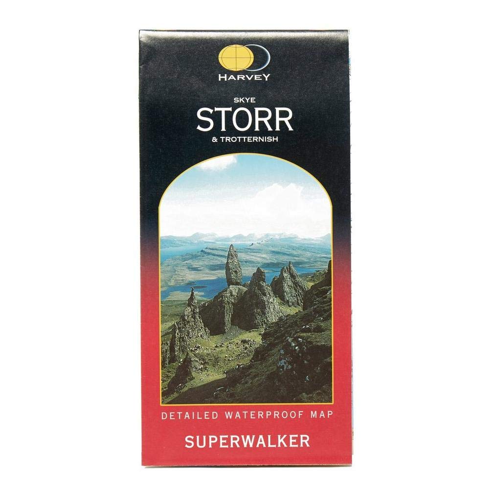 Skye Trotternish by Harvey Map Services Ltd SHEET MAP 9781851373642