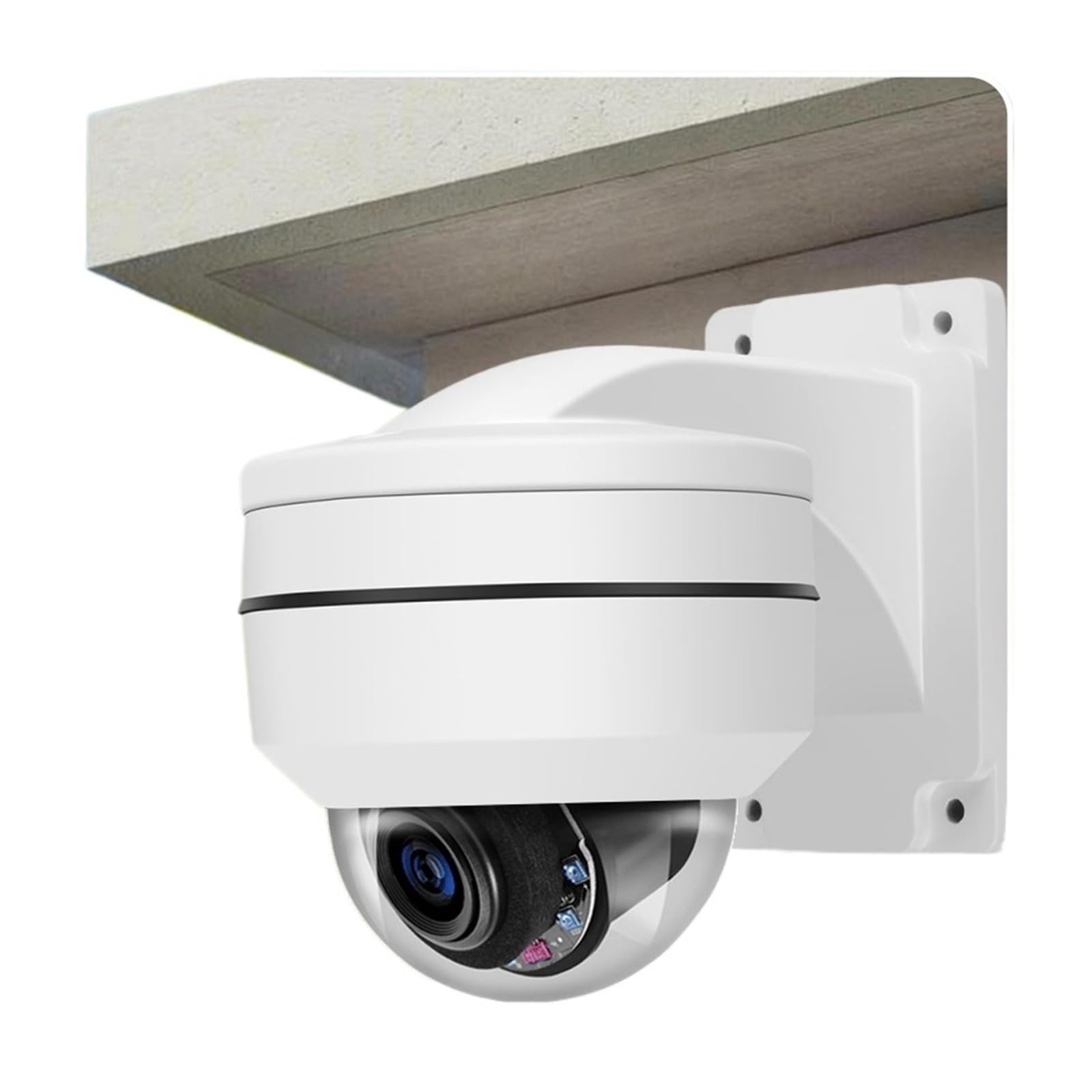 JVDDI Outdoor 5MP POE IP Security Camera 12X Optical PTZ Zoom Human Detection CCTV High Speed Dome Surveillance Camera With Bracket