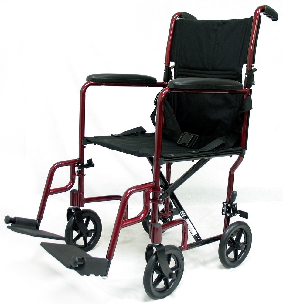 WHEELCHAIRS - Aluminum Transport Chair #EJ782-1
