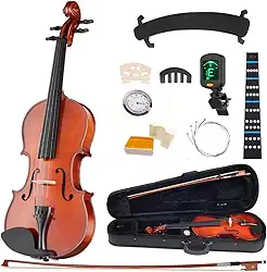 Violino 4/4 Acústico Voik V4-1A Completo C/Estojo Luxo