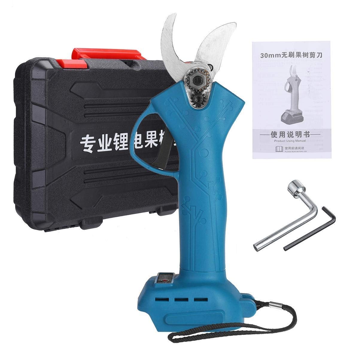 Cesoie Elettriche Professionali Potatore Elettrico A Batteria 18V Cesoia da Potatura Efficiente Albero Bonsai Potatura Rami Taglierina Paesaggistica