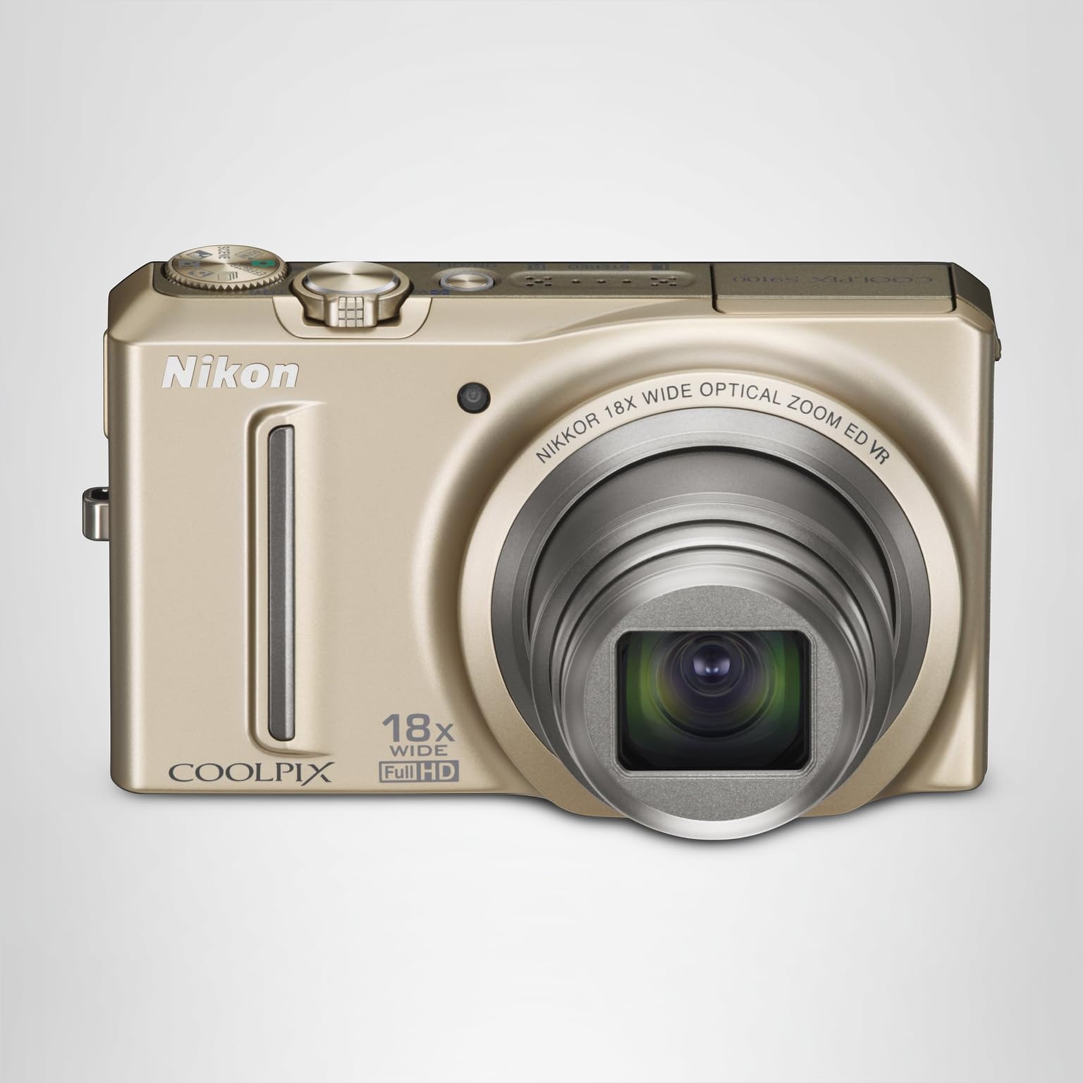 Amazon | NikonデジタルカメラCOOLPIX S9100 ソフィアゴールド S9100GL