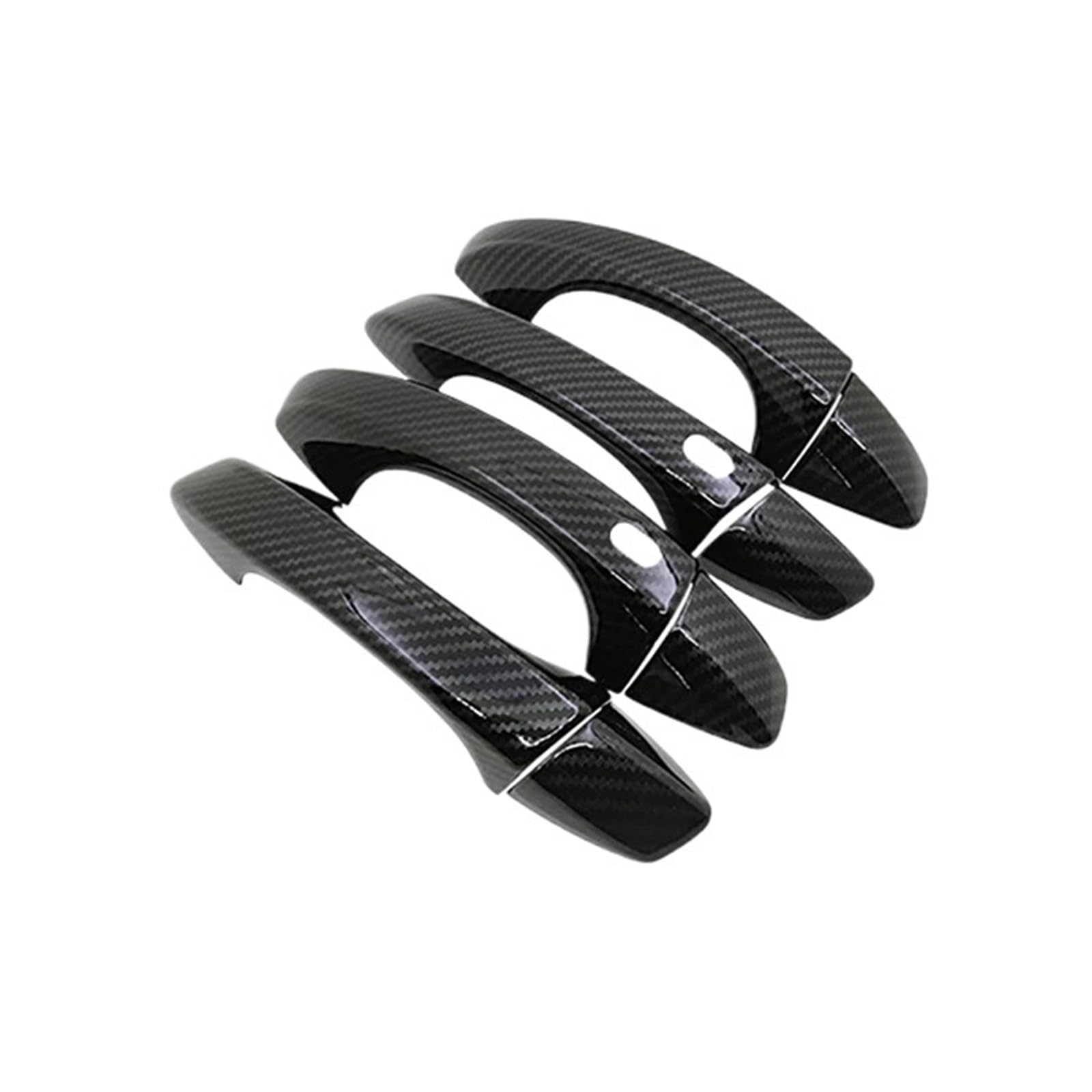 Trxjjvm 4Handle 2 Buttons F For Seat For Leon 5F Mk3 2012-2019 Car Door Handle Covers Accessories Protective Decor Car Exterior Door Handle(4Handle 2 Buttons F)