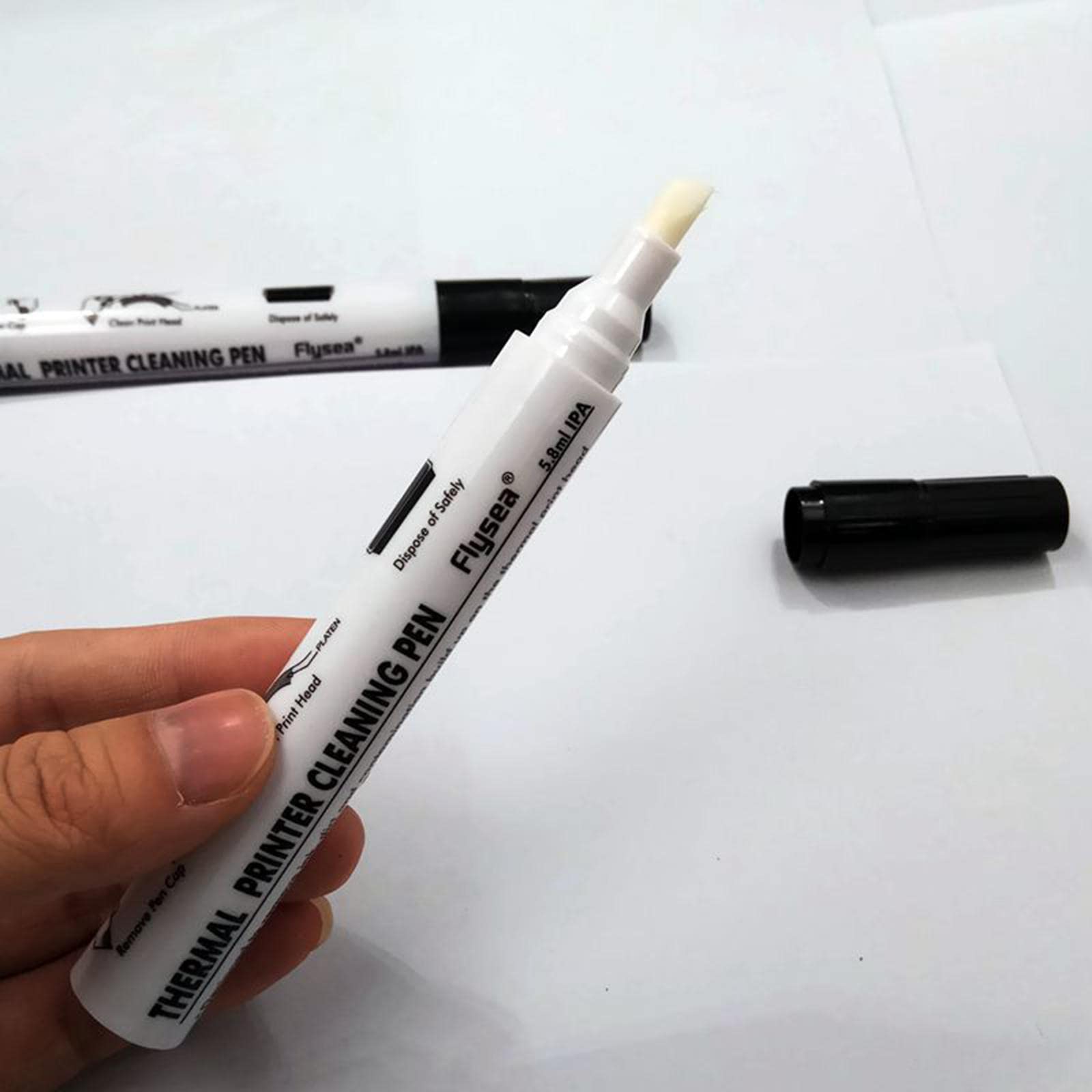Sharplace 2x 5x Stylo de de Tête D'impression D'entretien Stylo Stérilisant à L'alcool pour Zebra pour
