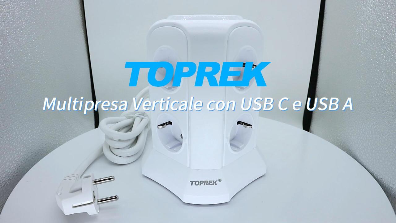 Ciabatta Elettrica Multipresa Con 4 Prese Universali P40 Schuko BTicino Bianco - 3684DB - 3