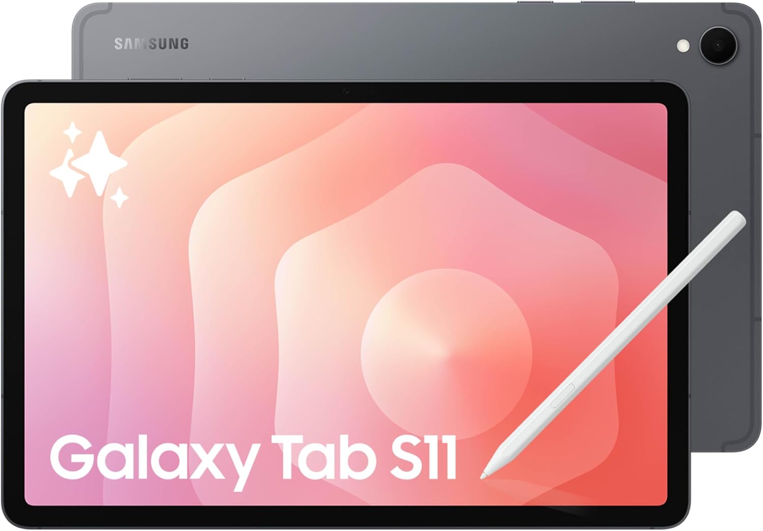 Galaxy Tab S11 512GB WiFi Android Tablet, Galaxy AI, IP68, Gray | Dynamic AMOLED 2X Display; 3nm MediaTek Processor, High Performance, Premium 11" AMOLED Screen, Slim, Portable Design