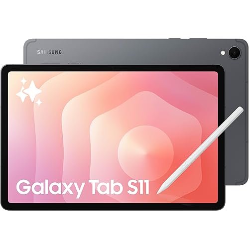 Samsung Galaxy Tab S11 512 GB WiFi Android Tablet, Large Display, Durable, Slim, Light, High Performance, Long Battery Life, S Pen for Note-Taking, AI Assist, US Version, Gray