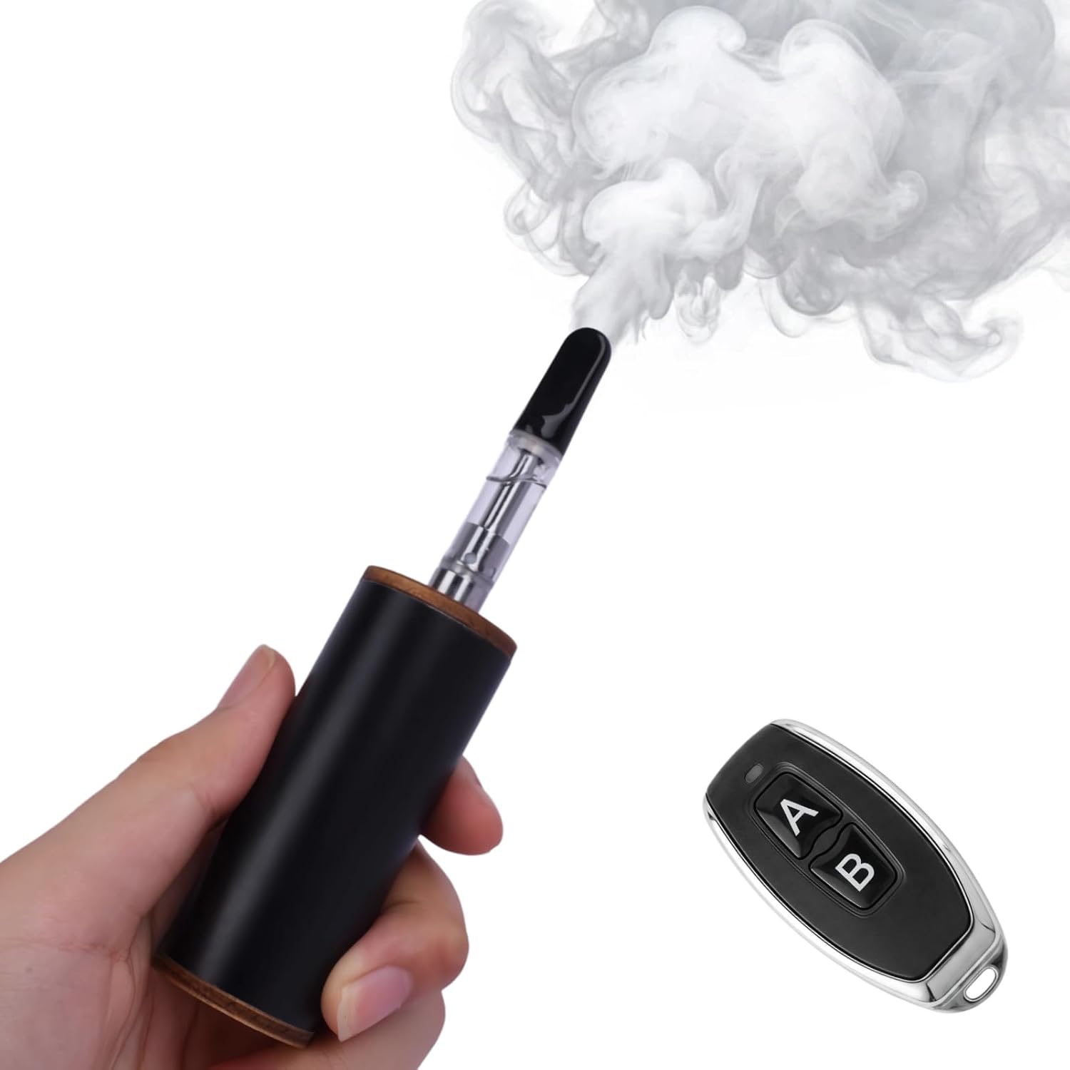 Handheld Fog Machine with A B Remote for Creative Shoots Matte Black