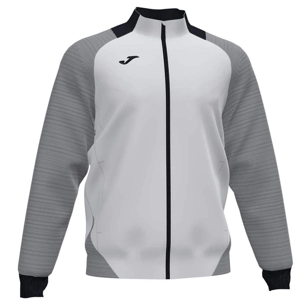Joma Essential II Jacket Y Vest Cabal, Man, mens, 101535.201, White-Black, 4XS