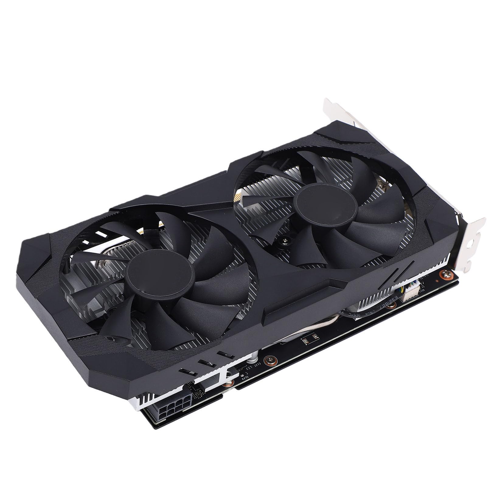 Karta Graficzna 6 GB GDDR6 192-bitowy Podwójny Wentylator do Gier Stacjonarnych Karta Graficzna do Gier na PC, 1080p z obsługą DisplayPort