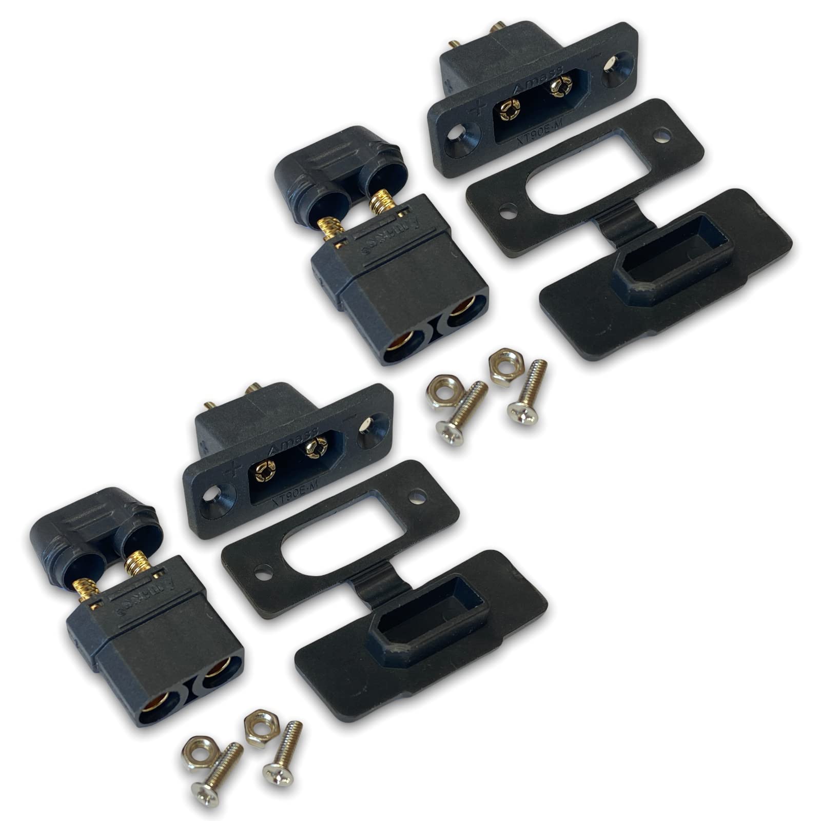 Sonde Differentielle Lot De 5 Paires De Connecteurs XT30, XT60, XT90 (Mâle + Femelle) - À Souder - Pour Modélisme RC, Drones, Projets électroniques Moteur Axx