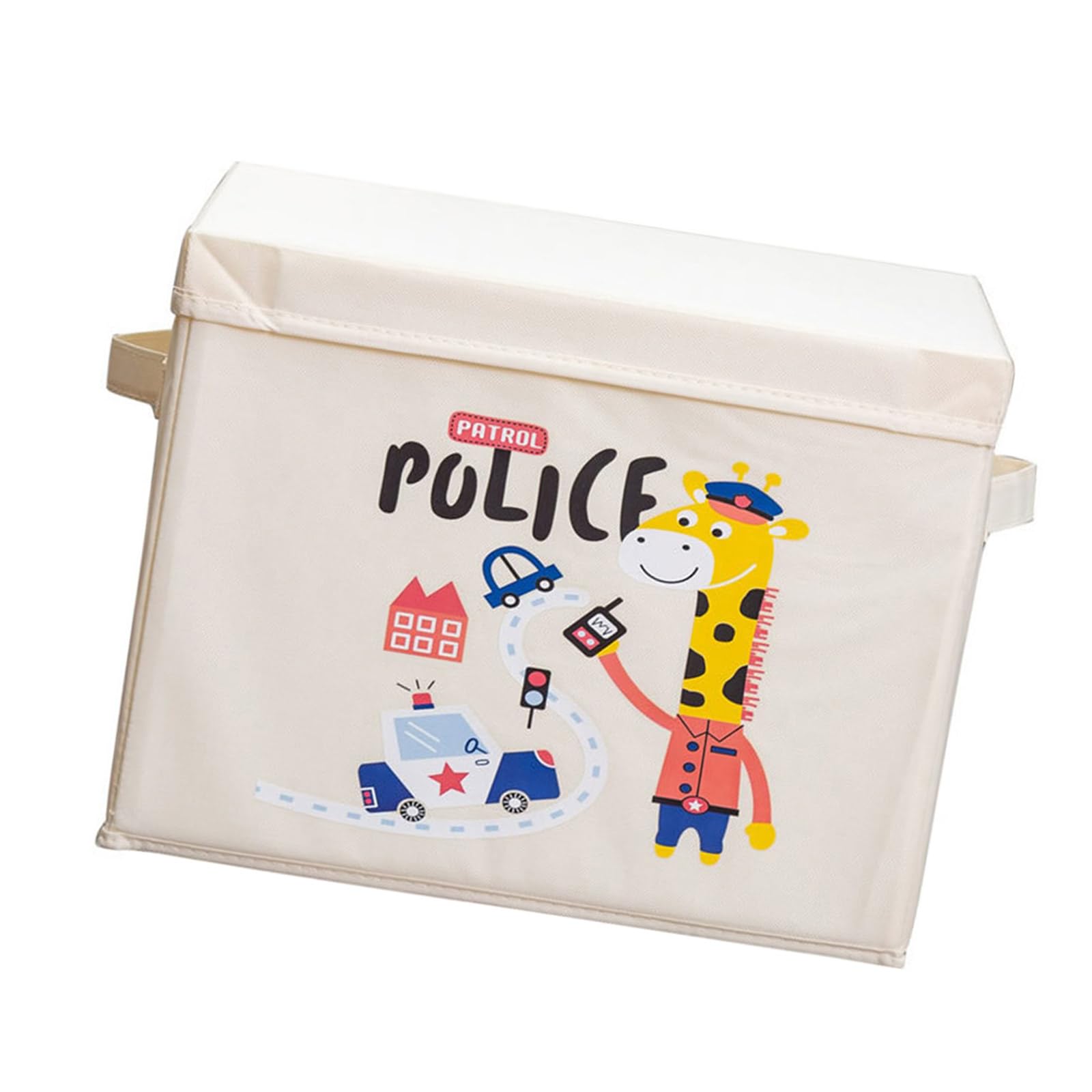 carotoe Multipurpose Kids Storage Set Animal Pattern Foldable Containers Toy Storage Bins for Toy Management Kids Room Organization Solution