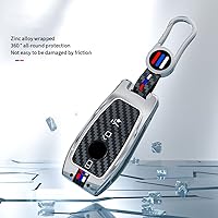 Vista 5 de Funda protectora de aleación de zinc para llavero de control remoto inteligente compatible con Mercedes Benz 2017-2021 Clase E 2018-2021 Clase S