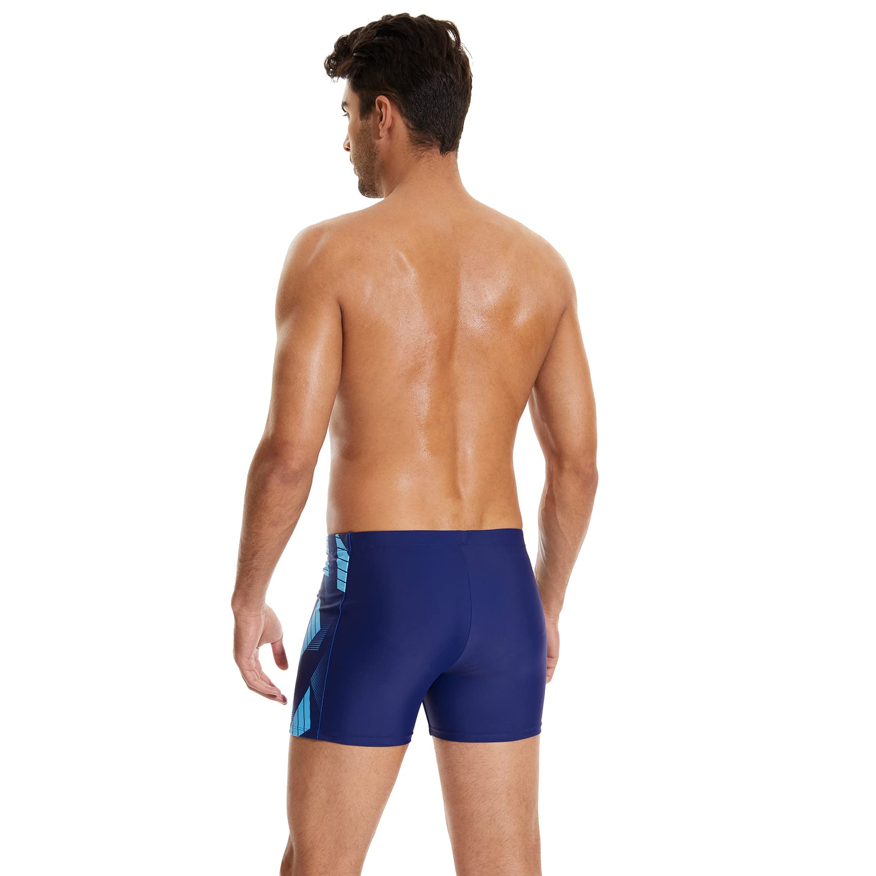 Herren Badehose Sport Schwimmhose Badeshorts Beachshorts Chlor Resistent