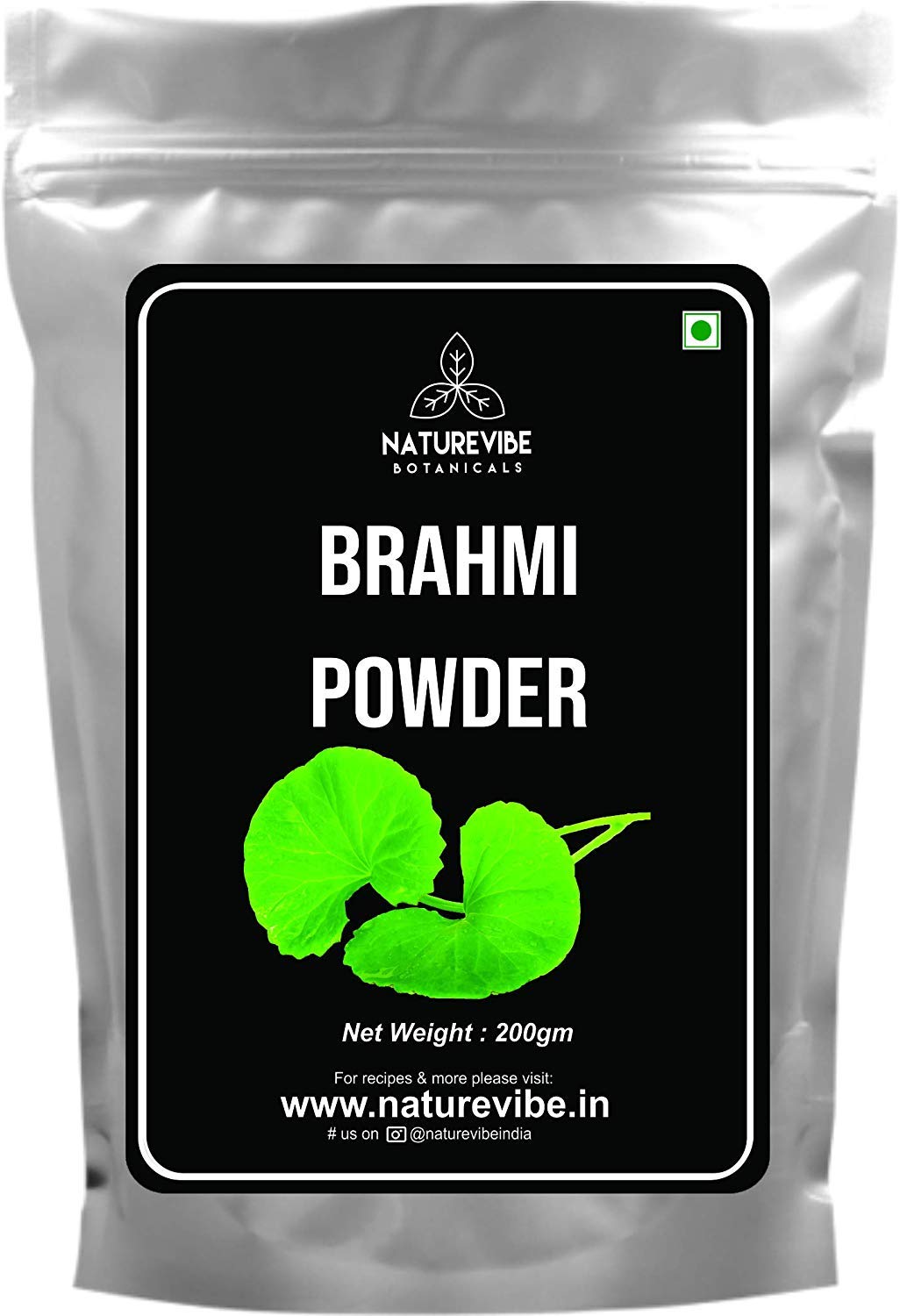Poudre de Brahmi Bacopa Monnieri Solution Stress et Manque de Sommeil 200g - 5