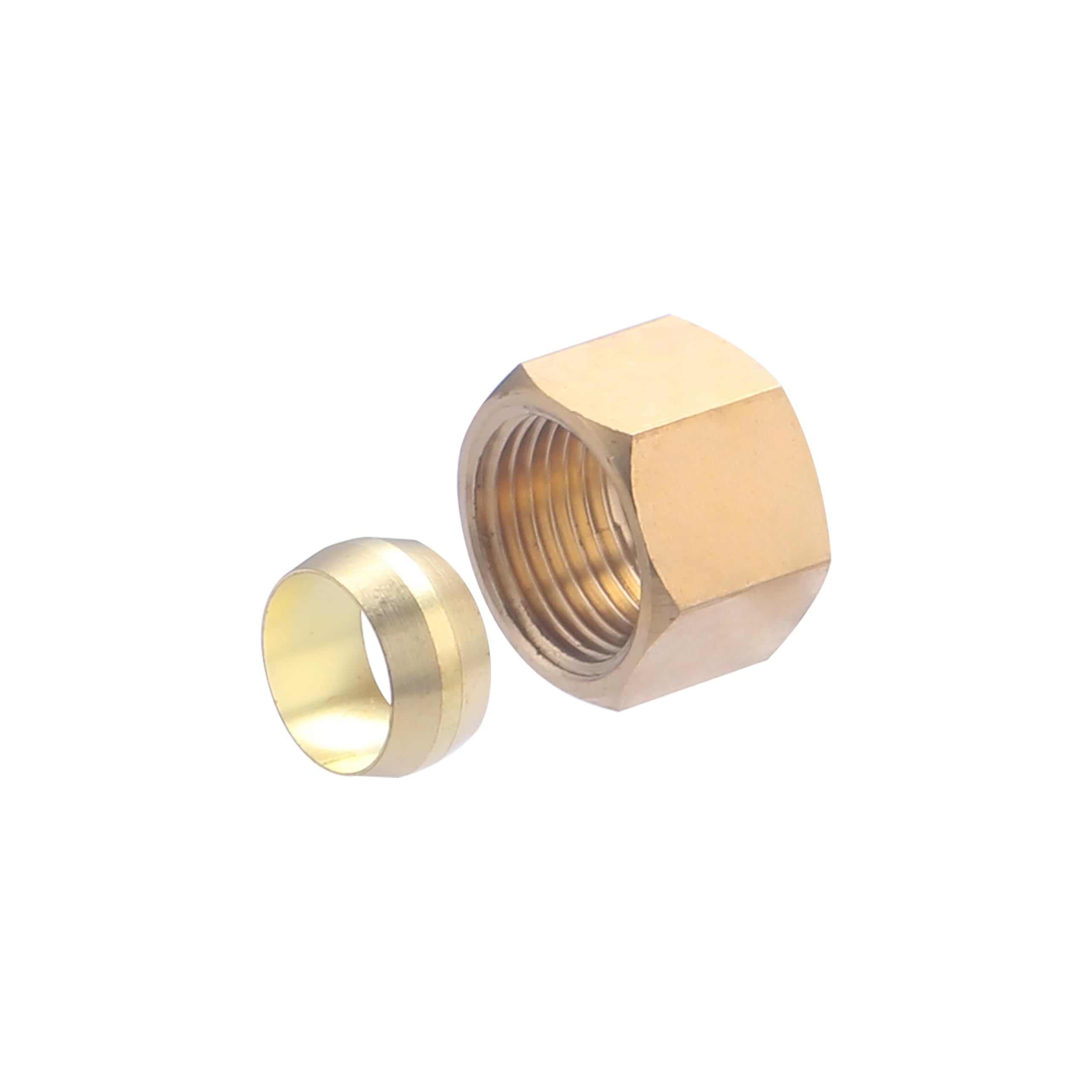 Ecrou Ø12 + olive Femelle 12x17 (3/​8) pour raccord bicone (a Visser) NOYON & THIEBAULT