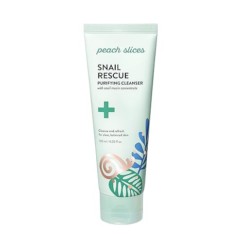 Peach Slices Snail Rescue Purifying Cleanser 4.05 fl oz.