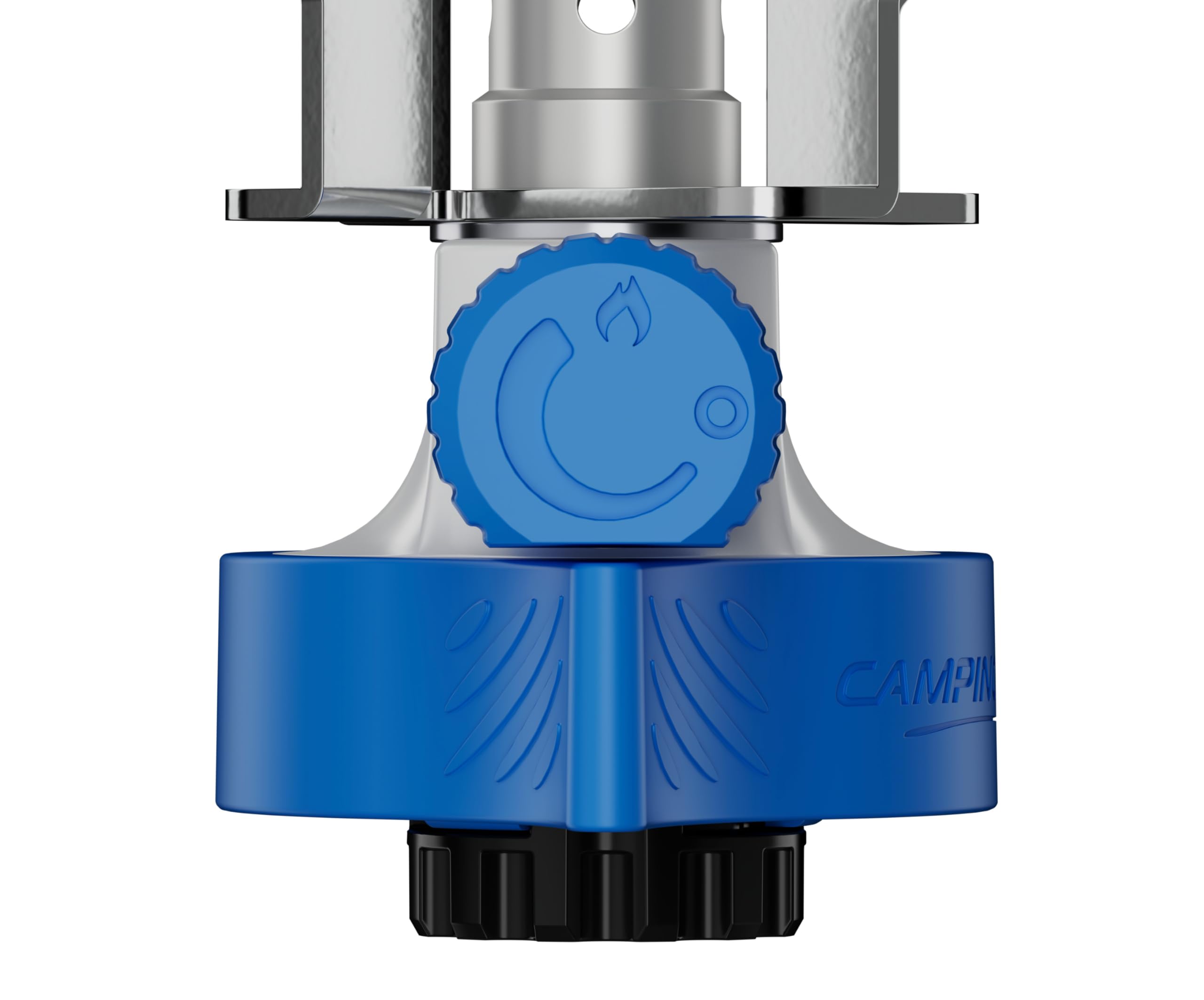 Campingaz Bleuet Connect Réchaud de camping | Avec connexion Easy Clic et fonction double verrouillage | Réchaud à gaz léger 1 brûleur | Brûleur simple | Haute puissance 1250 W | Pour camping