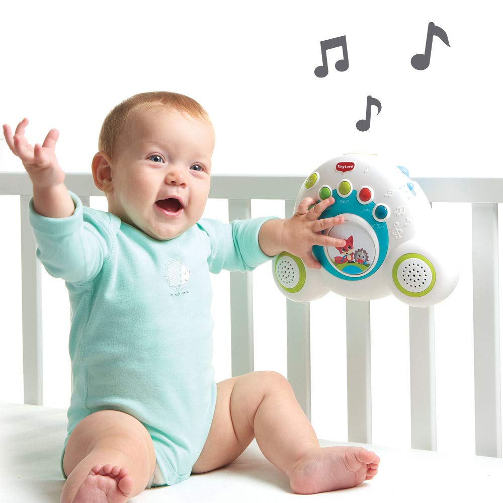 Tiny Love Mobile Musical Soothe ’n Groove, 18 Mélodies, dès la Naissance, Collection dans la Prairie