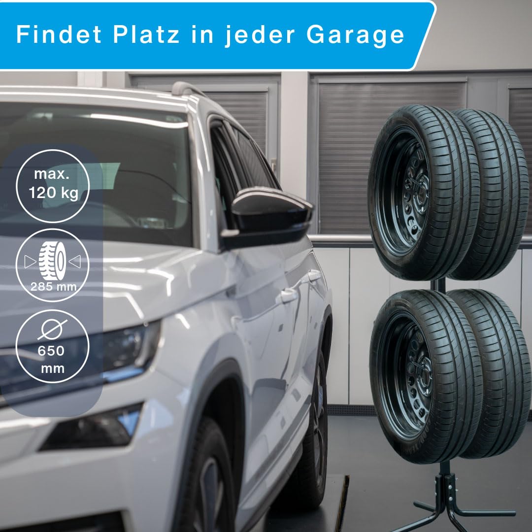 CARTREND Range-pneus Unitec 10905 1 pc(s), Noir