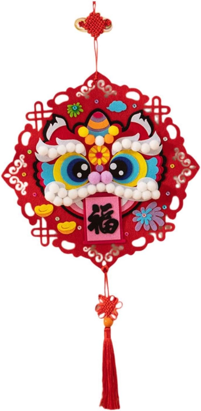 Lion Embroidery Stitching with Stickers Cartoon for Boys Girls Beginner B Crafts|Needlecrafts & Yarn|Embroidery & Cross Stitch|Hand Embroidery Cloth & Canvas|Embroidery Cloth/Fabric