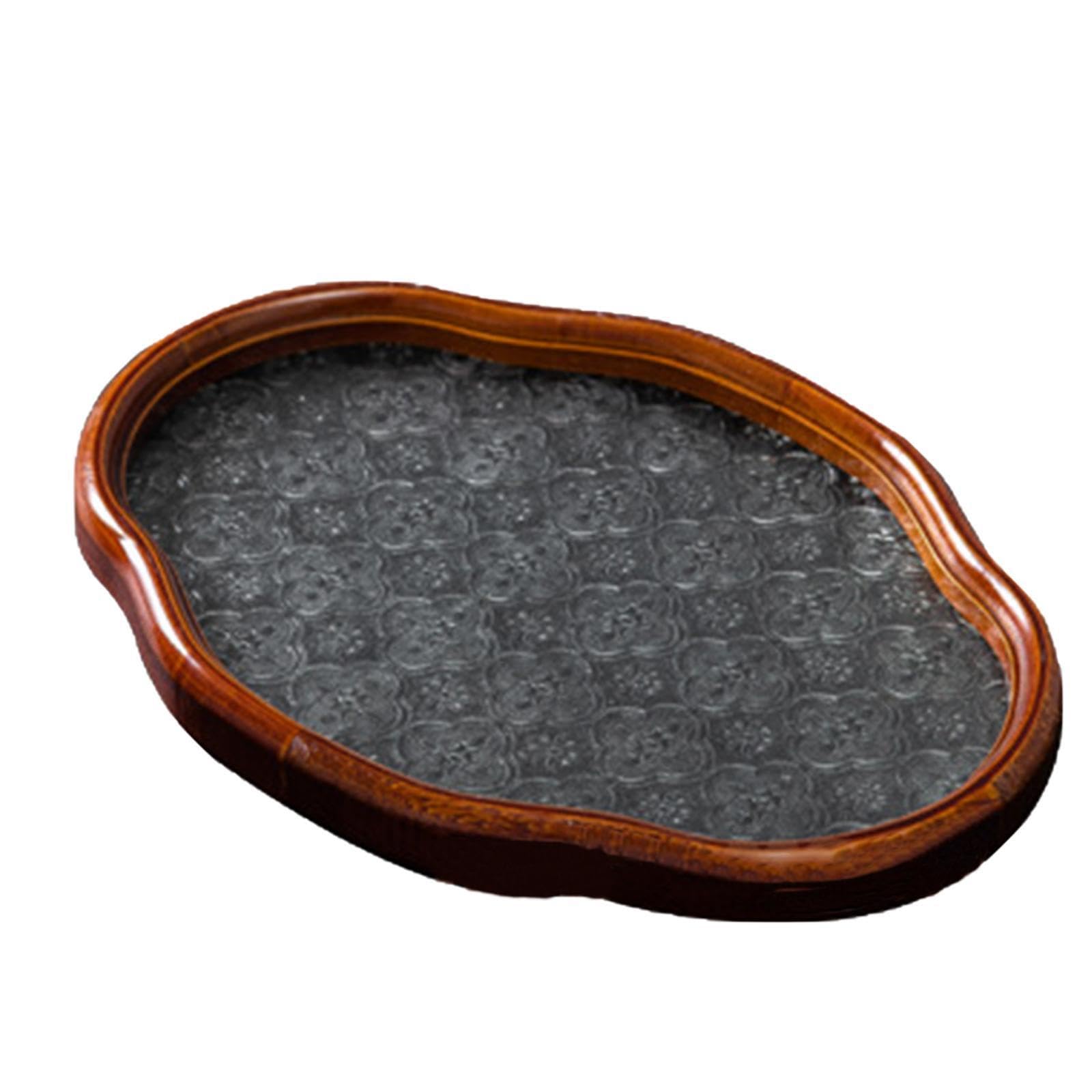 POXZSFX Serving Plates Bathroom Makeup Vanity Trays Jewelry Storage Trays Functional Organizer Essential For Makeup And Accessories Multiuse Tea Tray Guest