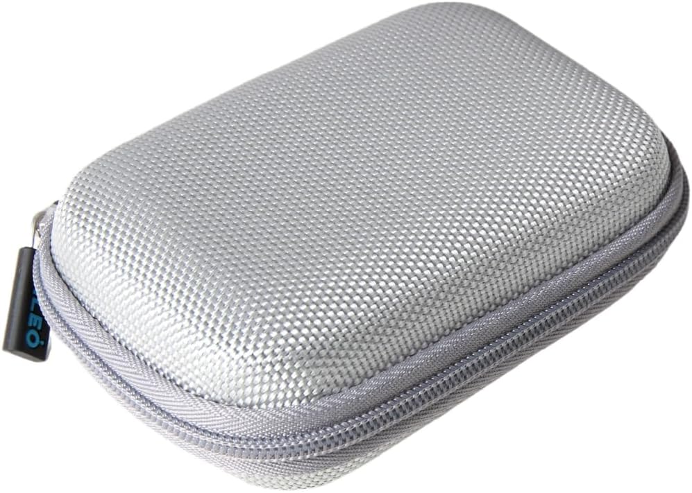 Anleo Hard Travel Case for Samsung T7 Shield 2TB / 1TB / 4TB, Portable SSD, USB 3.2 Gen2 External Solid State Drive (Grey, Case for 1 Hard Drives)