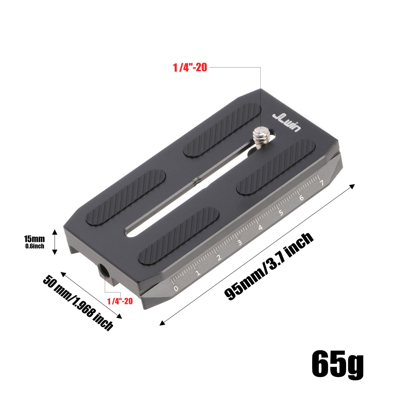 FOTGA Camera Quick Release Plate for ZHIYUN Crane 2, WEEBILL-S, WEEBILL 2 3 Gimbal Stabilizer - Image 3