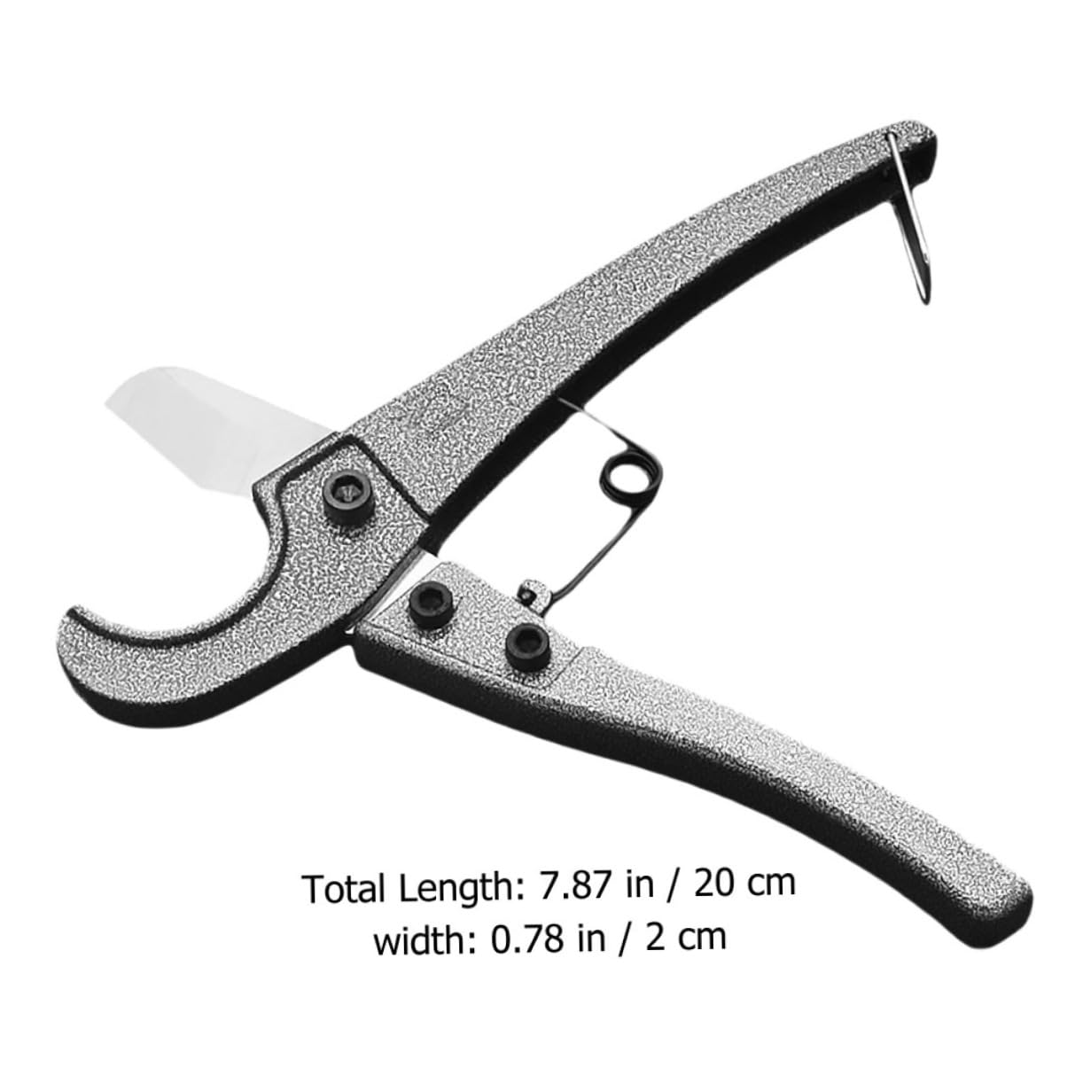 HOLIDYOYO Tube Cutter Durable Ratchet Hose Cutting Tool with Ergonomic Handle for Fast Cutting Pipes Lightweight Design for Easy Use