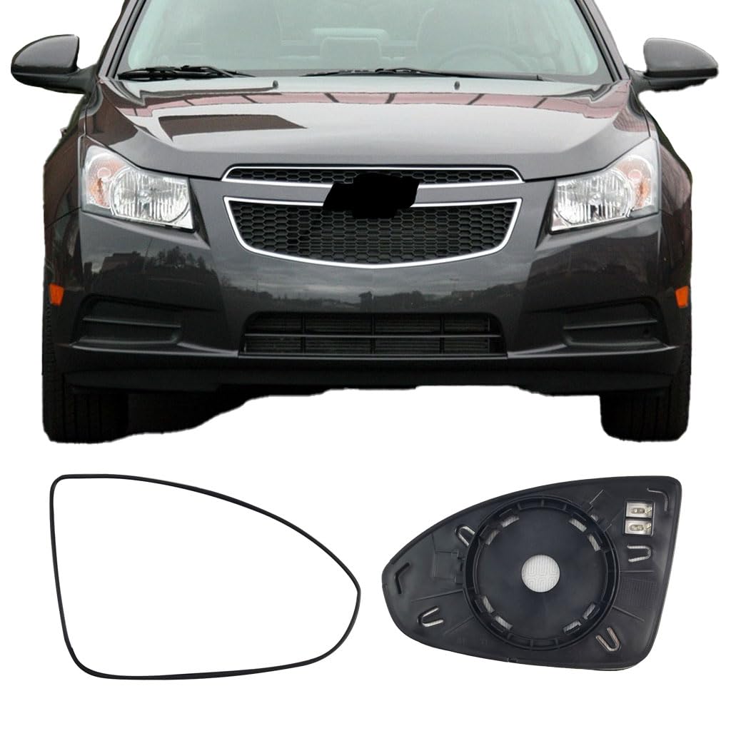 Photo 1 of SKOUIO Driver Side Mirror Glass for Chevrolet Cruze 2011-2016