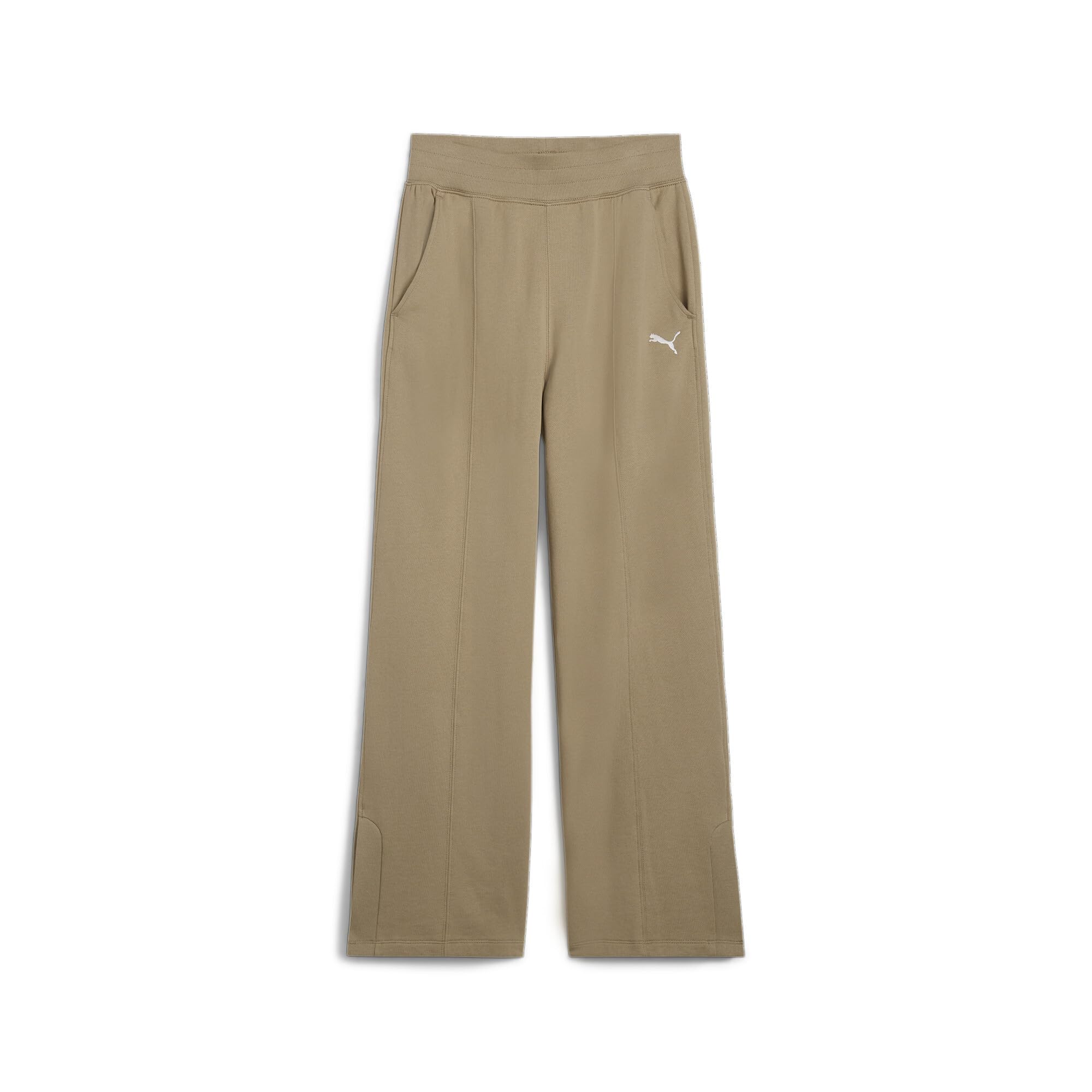 PUMA HER High-Waist Straight Leg Pants FL