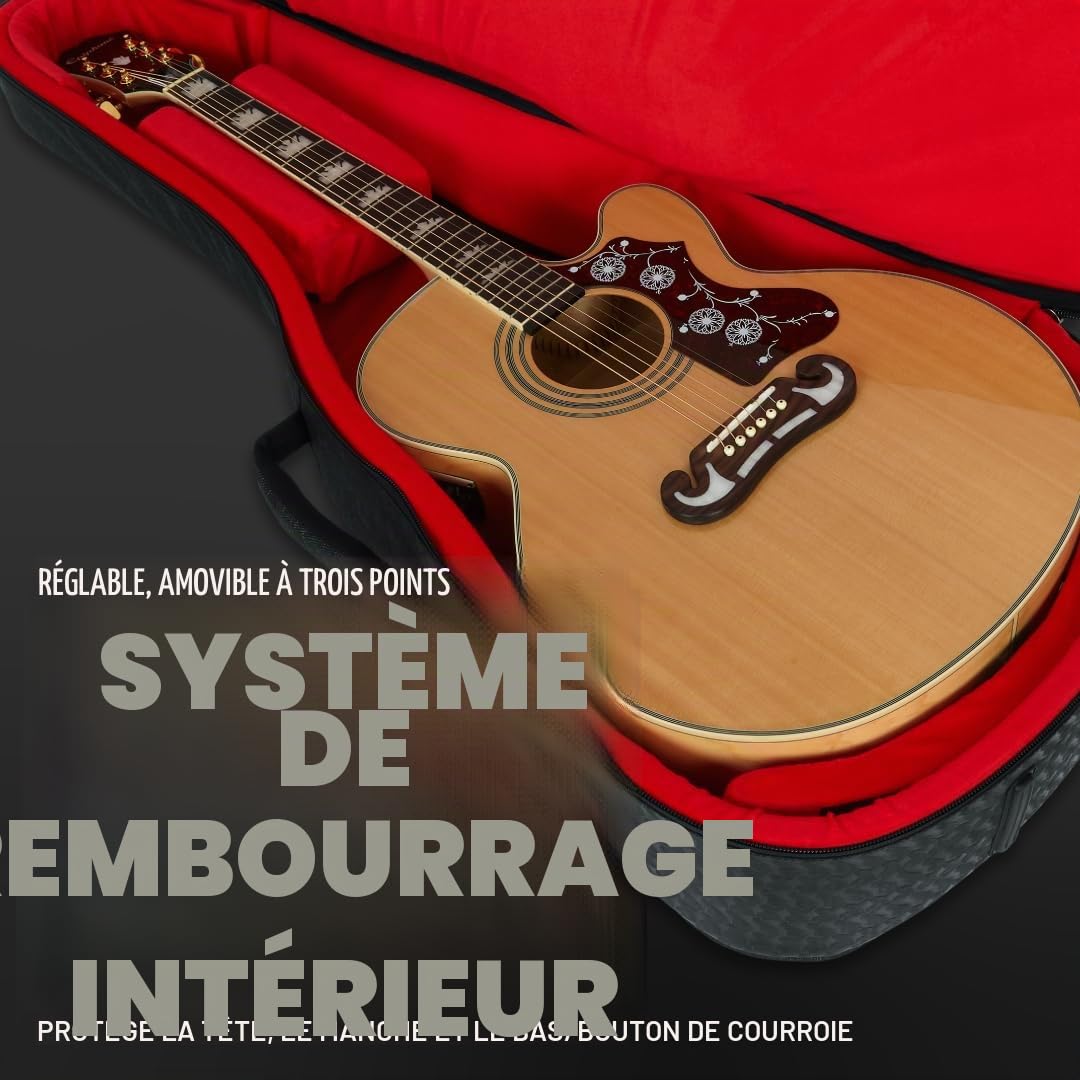 Gator Transit Series Housse de Transport pour Guitare Basse + pédalier Compact en métal (GT-Bass-BLK + GPB-POCKETBOARD)