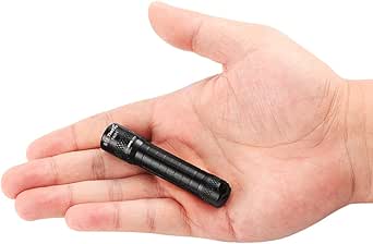 ThorFire Mini Flashlight, EDC Pocket One Mode Light for Easy Operation,TK01 Powered by 1 AAA Battery(Not Included)