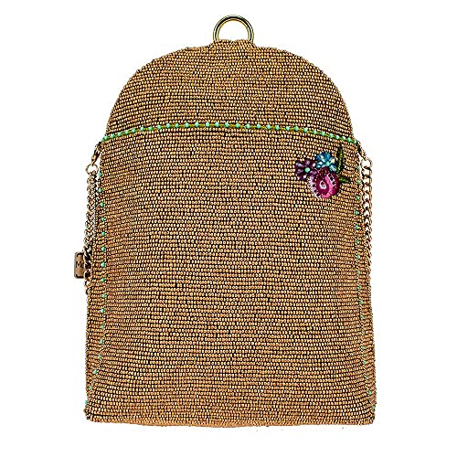 Mary Frances Pretty Parrot Beaded Handbag Bird Embellished Crossbody Evening Bag, Multicolor2