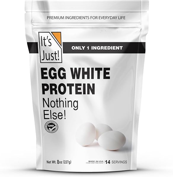 It's Just! Unflavored Egg White Protein 8 oz