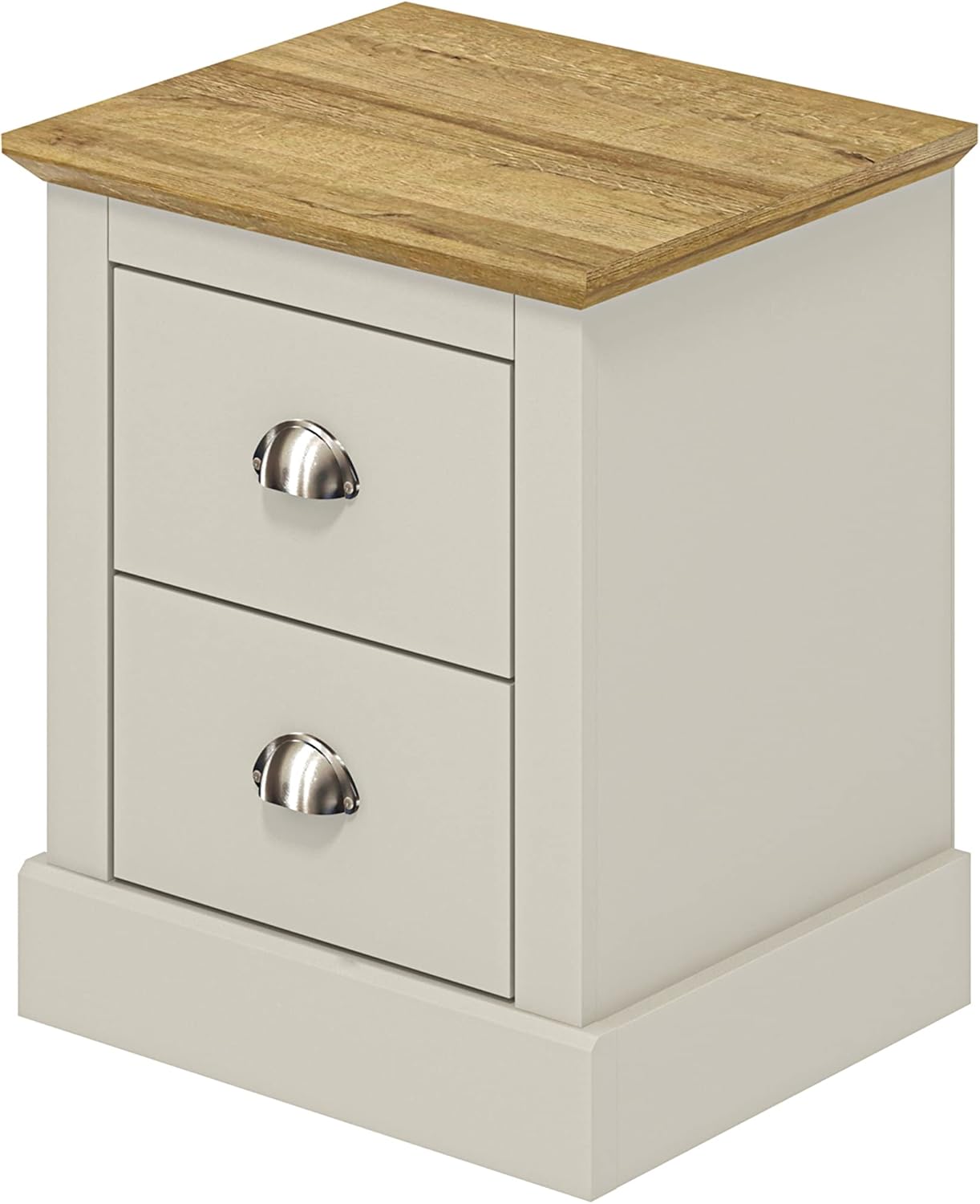 Galano Sufy 2 Drawer Bedside - Small Side Table, End Table with Storage for Bedroom - Chest of Drawers for Clothes - Organizers and Storage Cabinet for Hallway, Entryway, Living Room - Light Grey 6 61ZiDZWXJNL. AC SL1500
