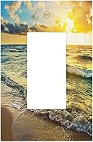 Vista 142 de Funky Retro Vintage 70s 60s Boho Hippie Hongo Botánico Floral 2 Gang Interruptor de luz de palanca doble Placa de pared Cubierta de toma