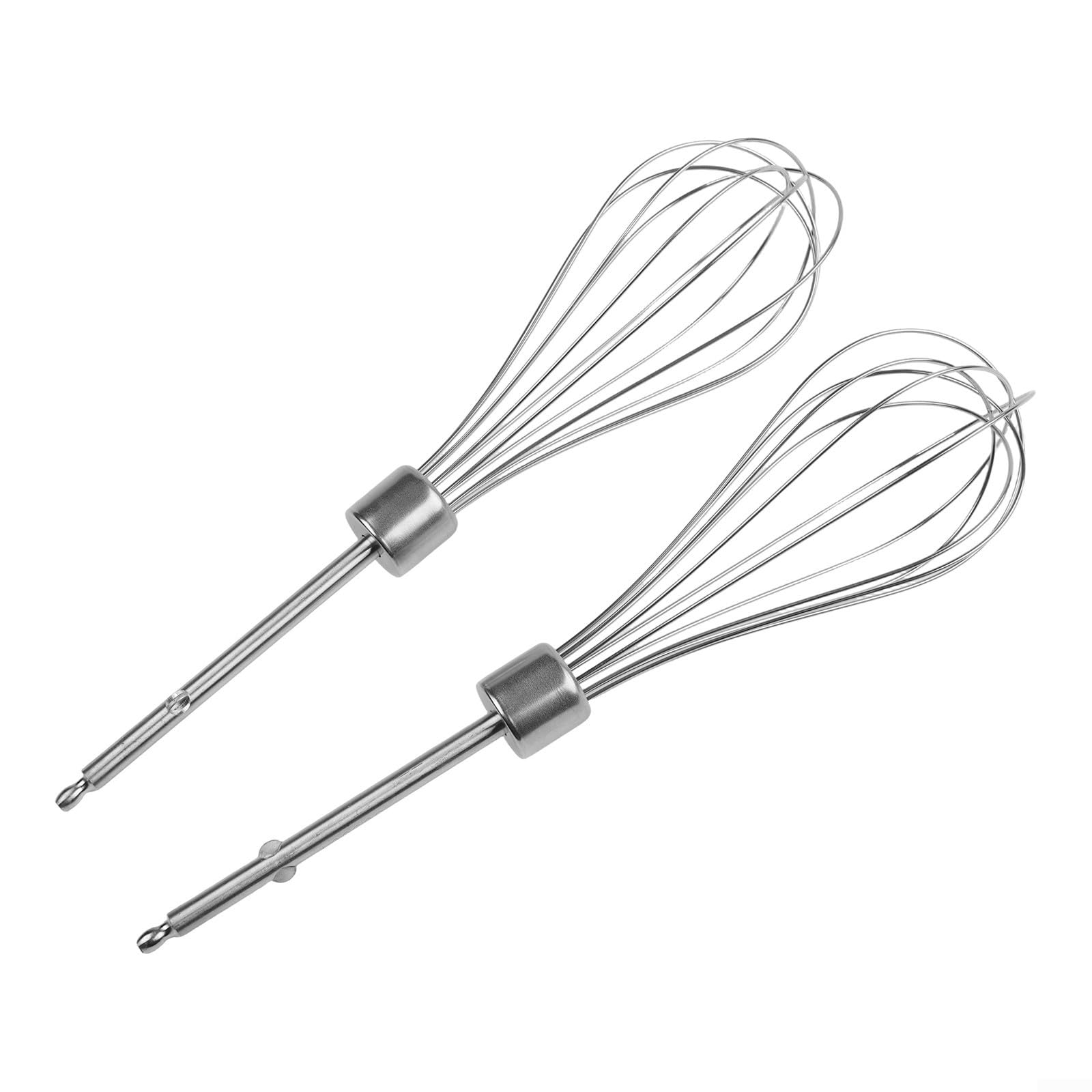 Stainless Steel Mixer Attachments for Kenwood Hand Mixers, Replacement Set Including Beaters, Dough Hook & Mixing Paddle, Kitchen Appliance Accessories(A*2) โ image 1