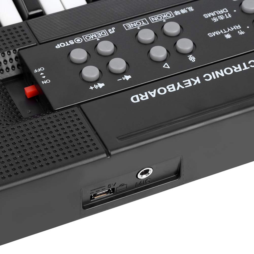 Tastiera Elettronica 54 Tasti per Pianoforte con Microfono Registrazione BF-5438
