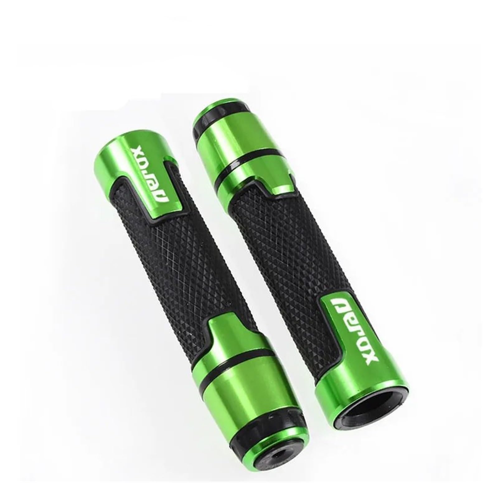 Manillar, puños, manijas y perillas de Motocicleta para YA&MAHA AEROX Aerox Motocicleta 7/8 "22mm Empuñaduras De Manillar Goma Aluminio Extremos Tapas Mango Tapones Barra Mano