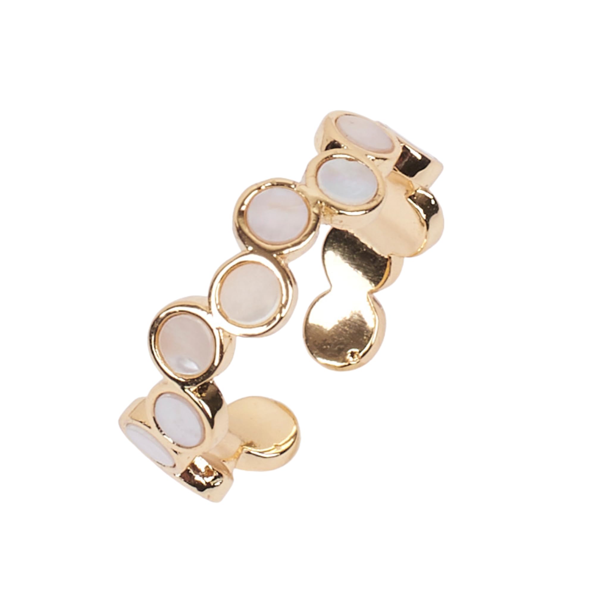 SALTY Halo Peachy Opal Gold Finger Ring for Women & Girls | 14K Gold Plating | Anti-Tarnish | Fancy | Stylish & Minimal | Birthday Gift | Aesthetic Jewellery | Accessories for Everyday Wear (B0DBZCXXHY) Amazon Price History, Amazon Price Tracker