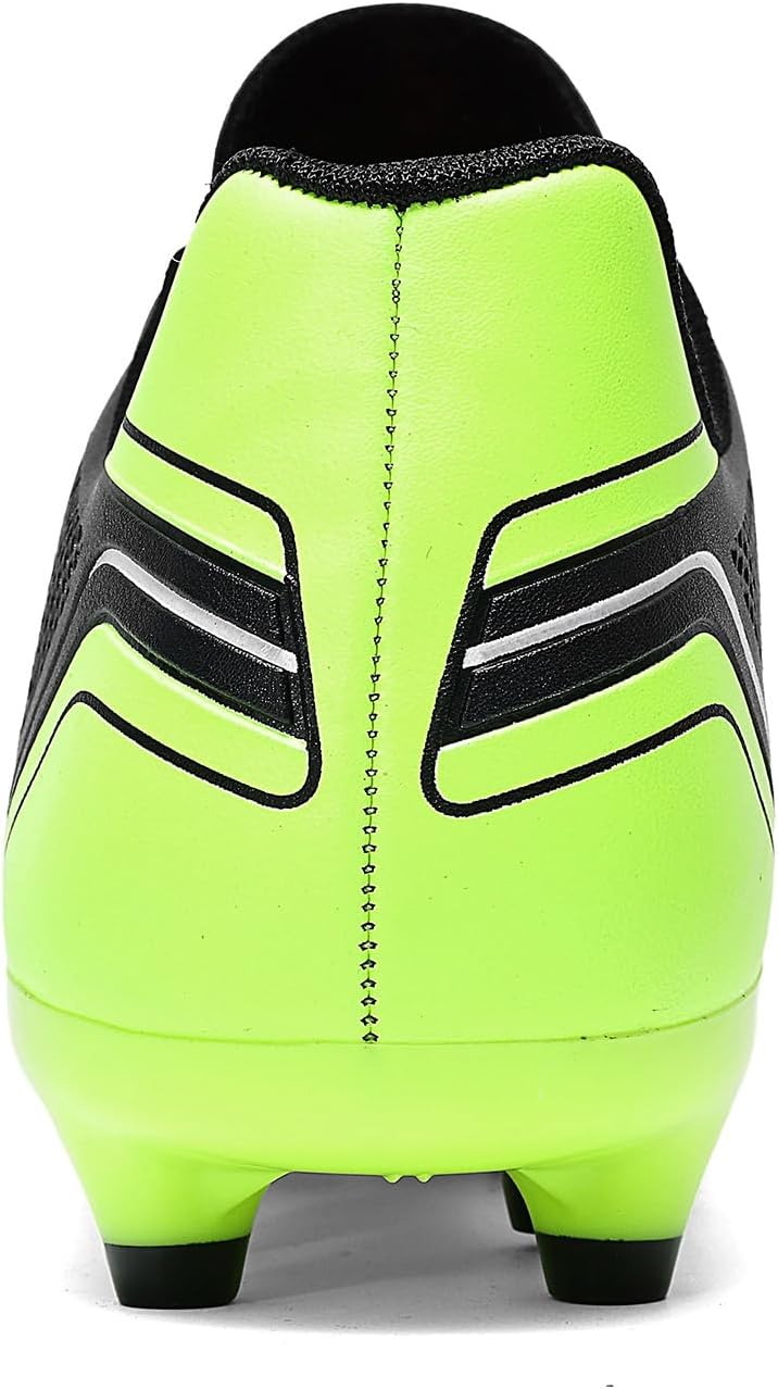 HaloTeam Soccer Shoes Mens Cleats Outdoor Professional Training Turf Football Boots Breathable Athletic Sneaker for AG/FG 6.5 US-11 US