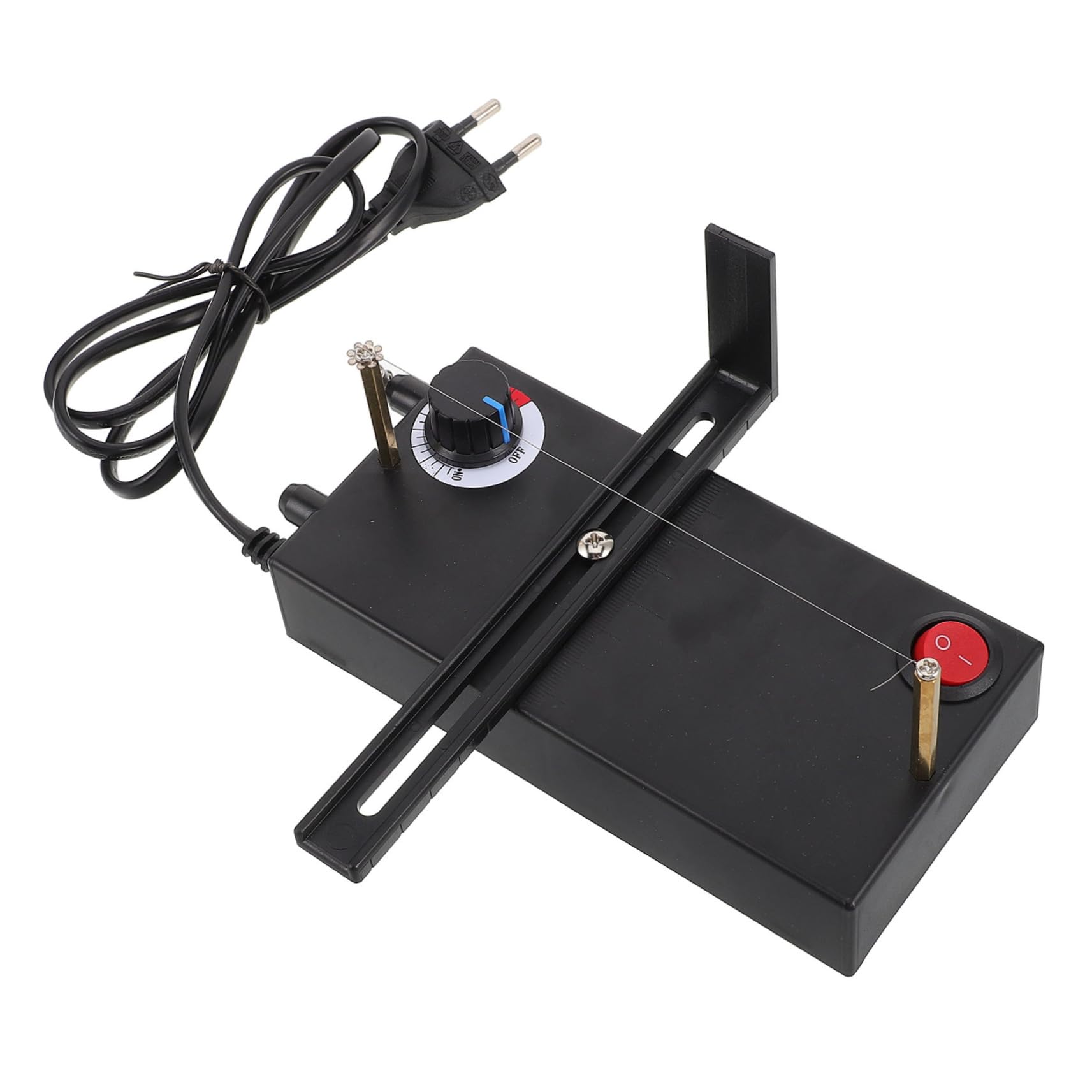 Cortador Eléctrico de Cinta Caliente - Ajustable Máquina de Portátil para Manualidades de Cuerda DIY Herramienta de y Segura para Cintas y Bandas Elásticas