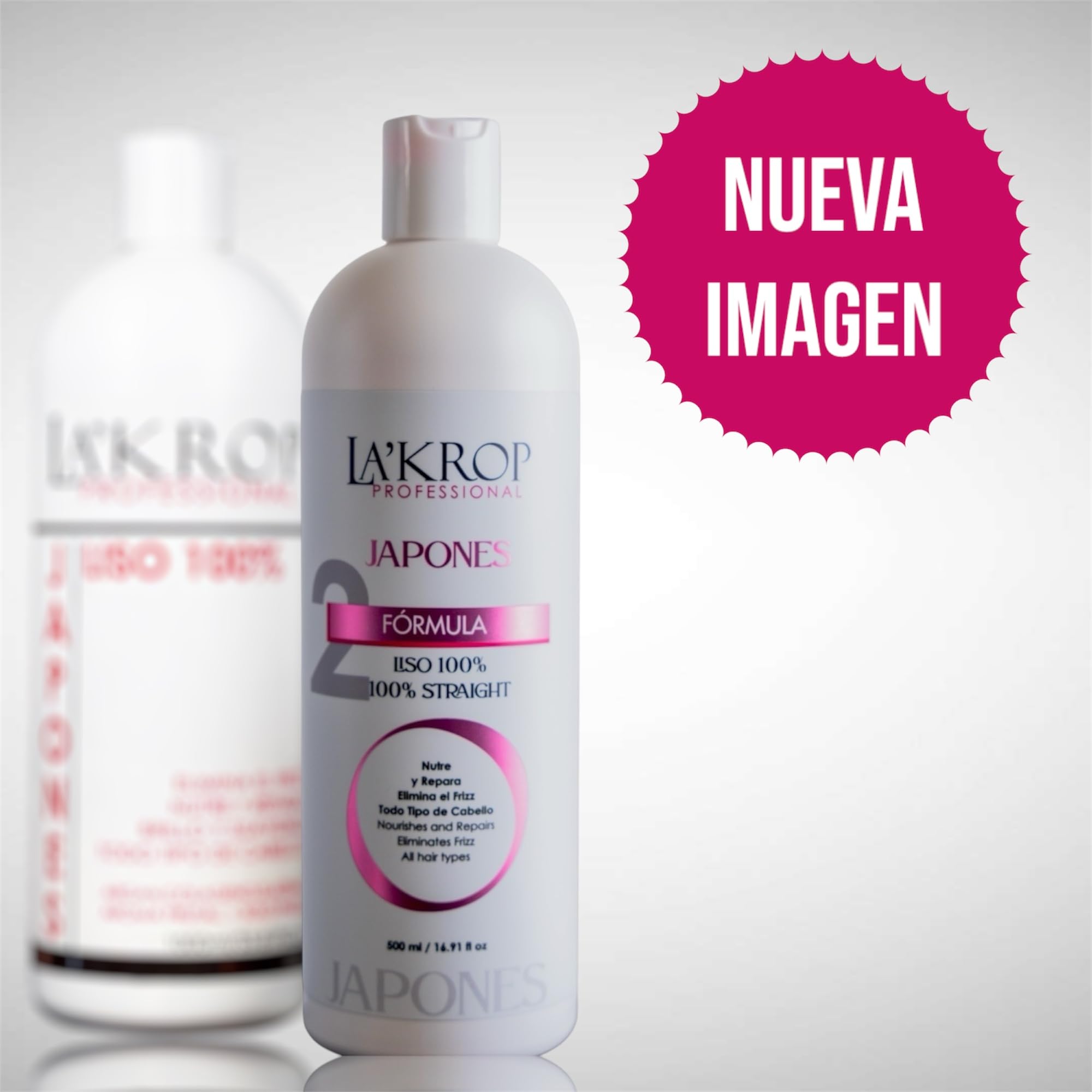 LA ' KROP - Japanese Keratin Hair Straightening Treatment - Liso Japones - Permanent Keratin for Smooth Hair