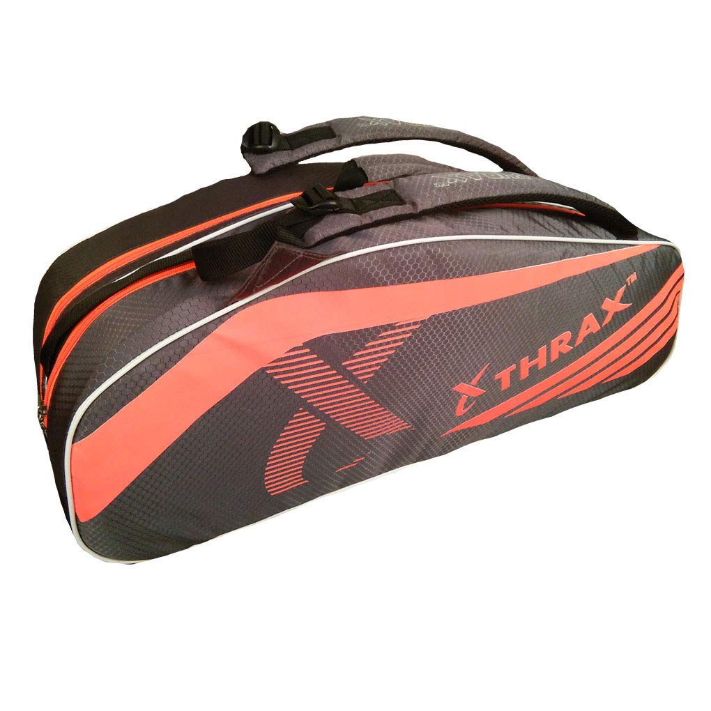 THRAX NS Series Badminton KitBag Orange and Black (B07PG2CN3Z) Amazon Price History, Amazon Price Tracker