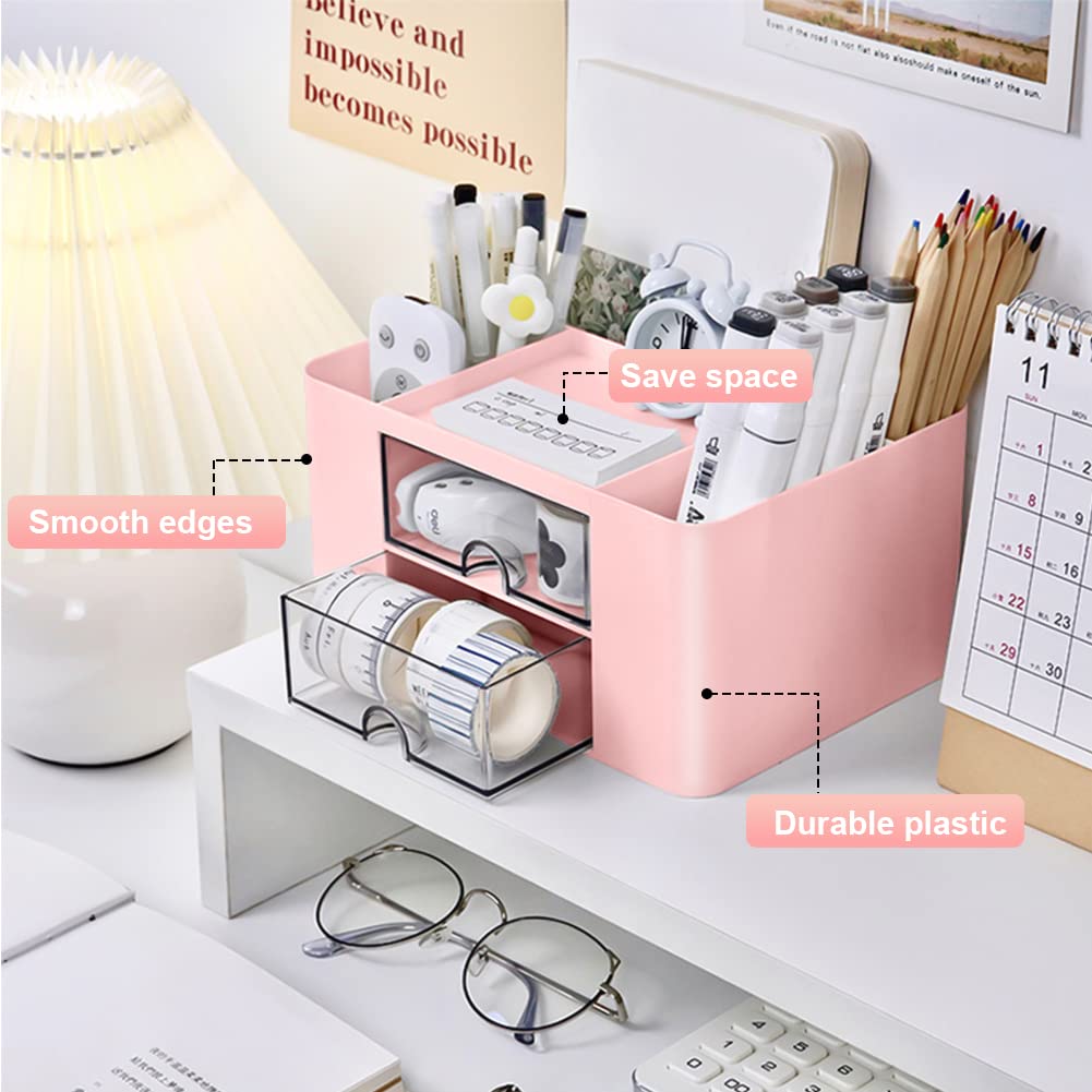 LOMUG Pen Holder Desk, Desk Organiser Stationery - Image 3