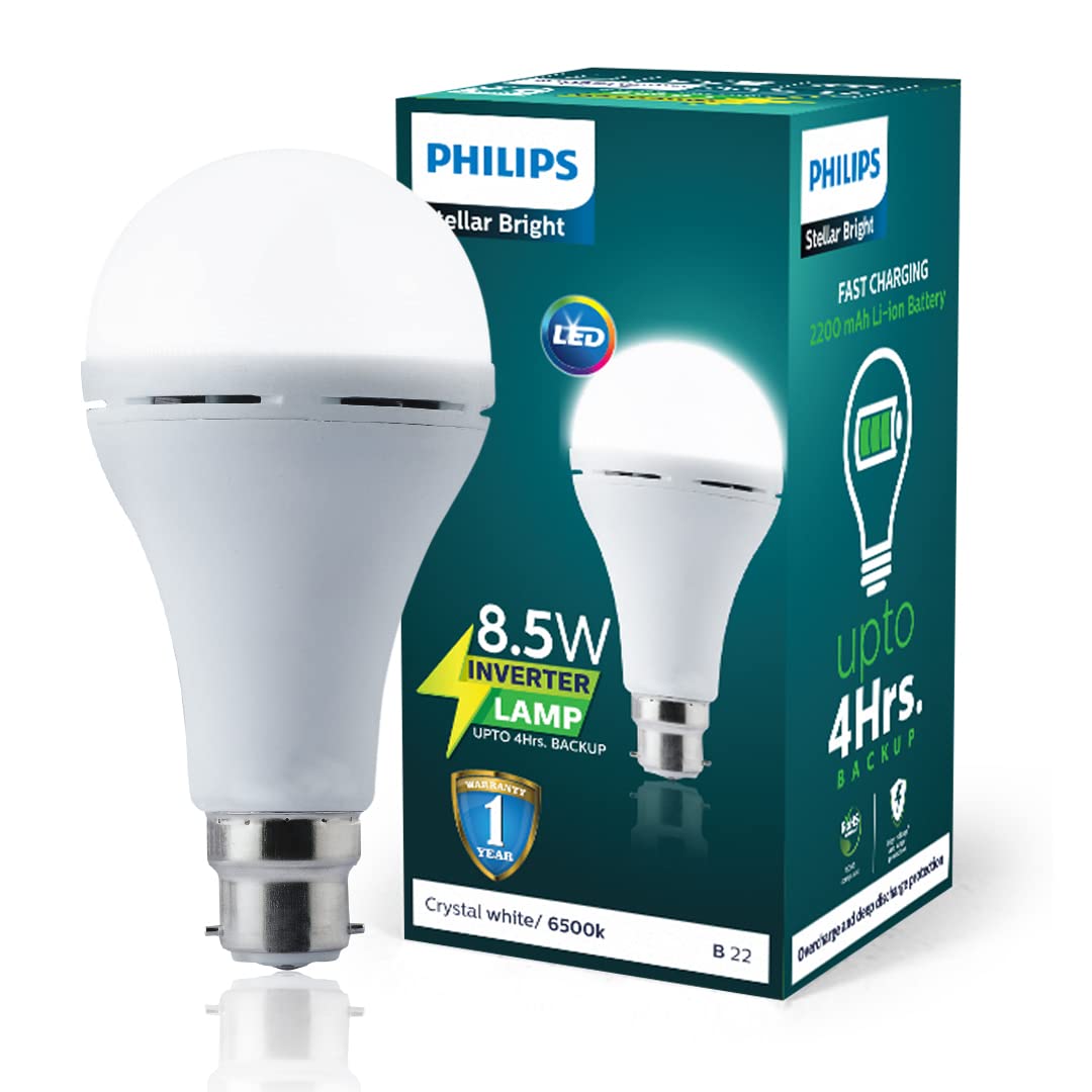 Buy PHILIPS Stellar Bright Rechargeable Emergency Inverter LED Bulb