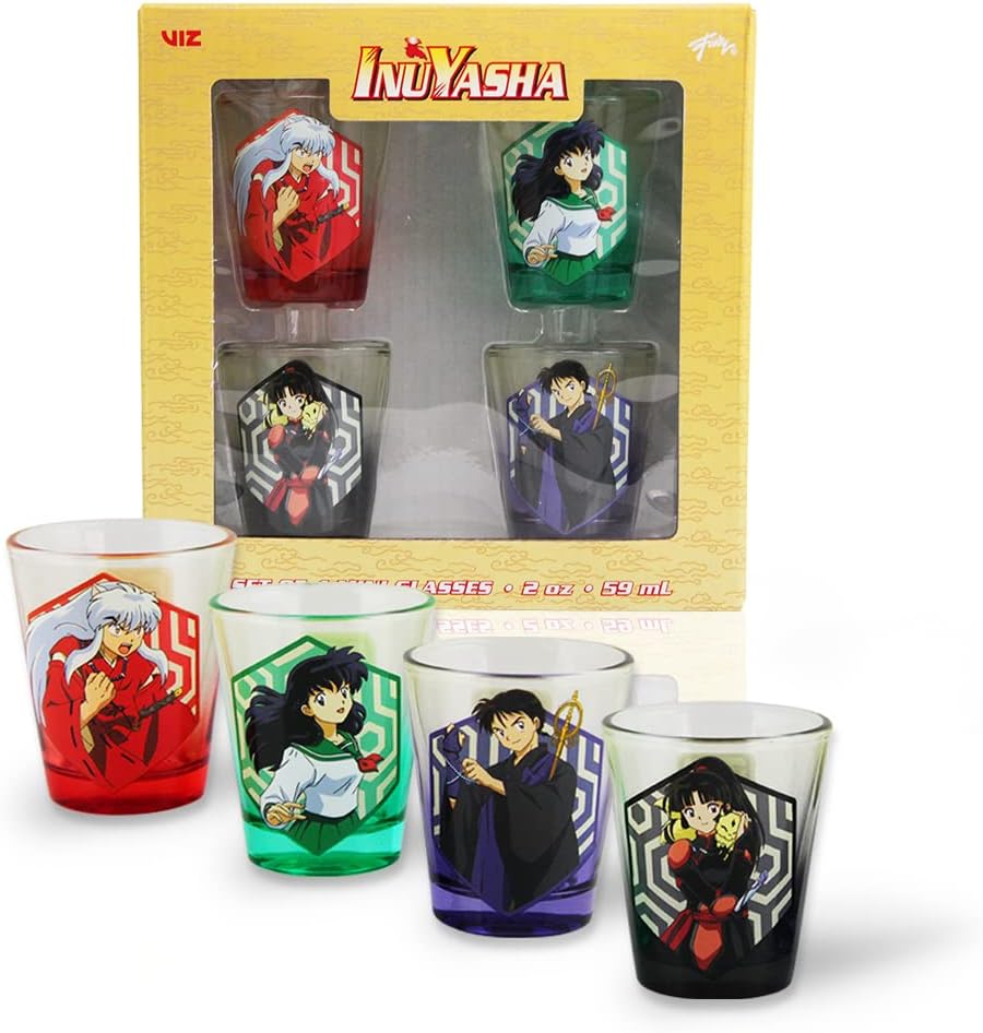 Amazon.com | JUST FUNKY INUYASHA Collectible Mini Drinking Decorative ...