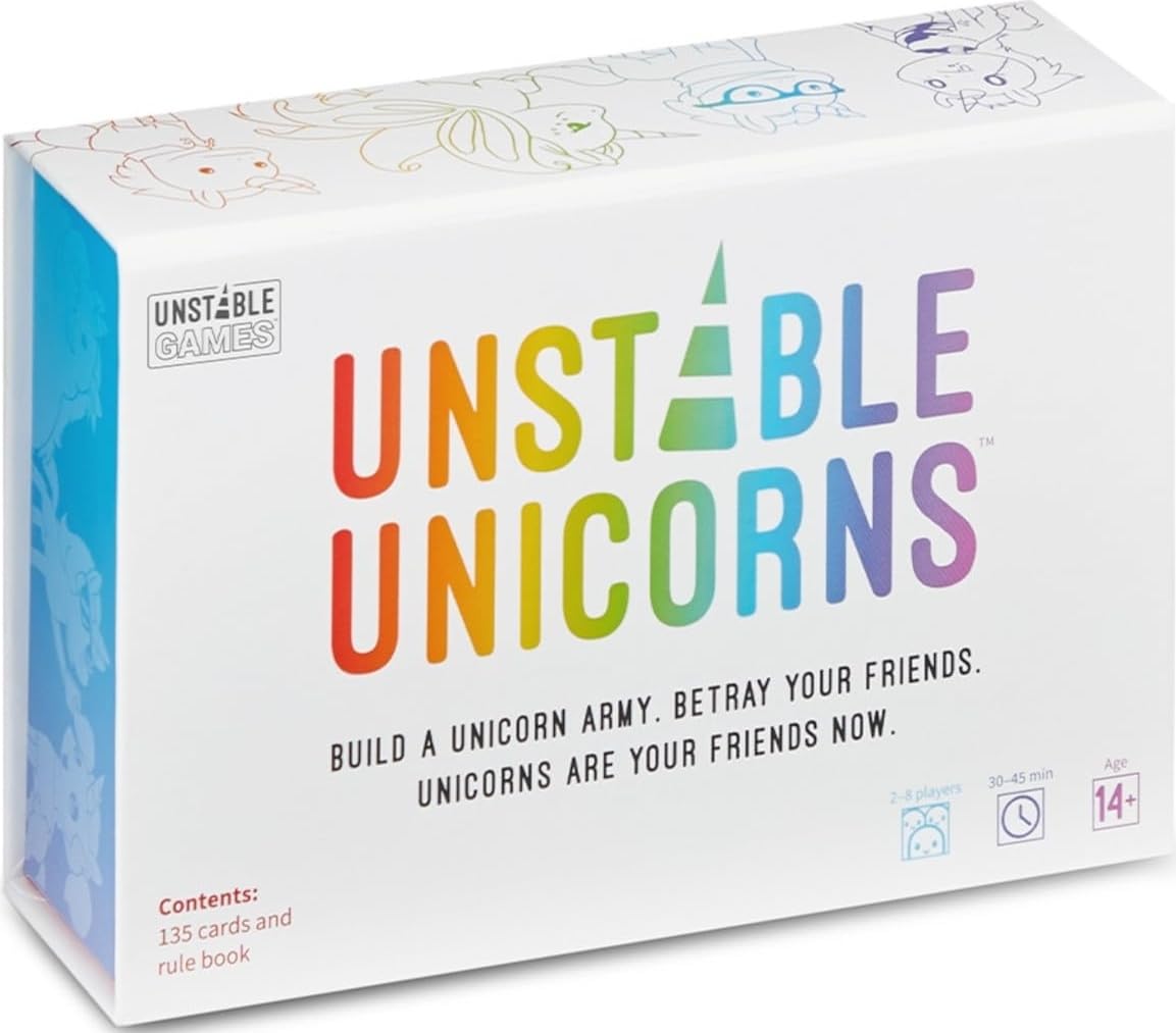 #30 — Unstable Games, Unstable Unicorns, Card Game, Ages 8+, 2-8 P...