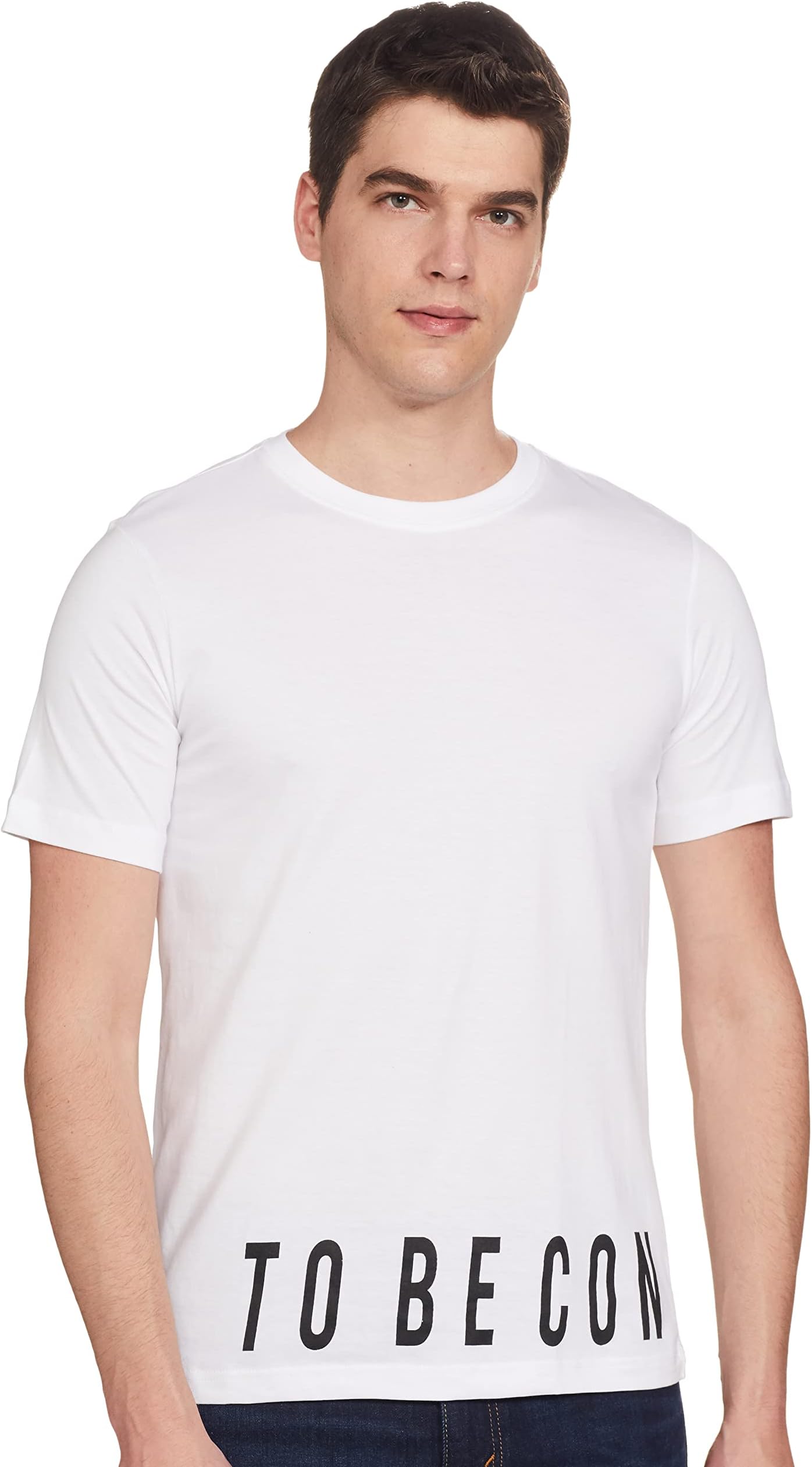 Amazon Brand - INKASTMen's Printed Regular Fit T-Shirt
